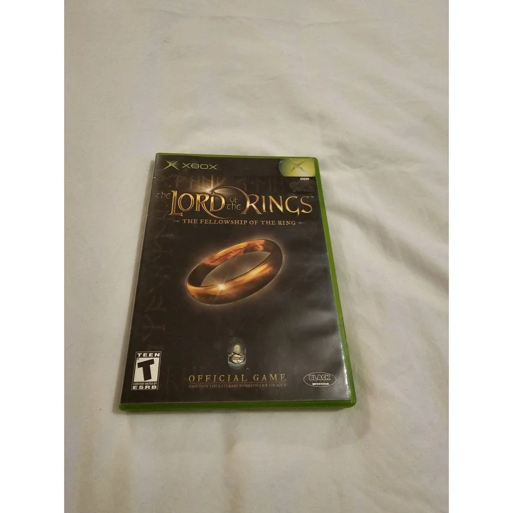 The‎ Lord of the Rings: The Fellowship of the Ring (Xbox) – Case & Manual ONLY